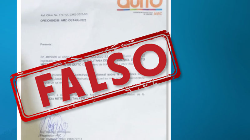 La AMC alertó a las personas sobre falsos funcionarios que presentan documentos falsos para pedir compensaciones con las cuales evitar sanciones. Foto: Twitter AMC