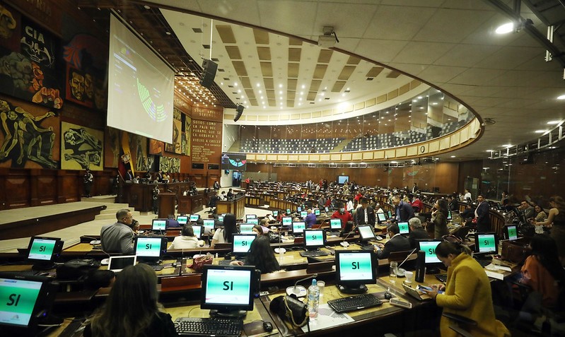 La Asamblea aprobó las reformas a la Contraloría. Foto: Cortesía Asamblea Nacional.