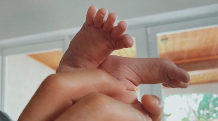 La hija de Camilo y Evaluna, Índigo nació el 6 de abril de 2022. Foto: Instagram @Evaluna