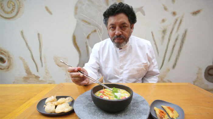 Restaurante Salnes, Chef Mauricio Acuna. Foto. Julio Estrella / EL COMERCIO