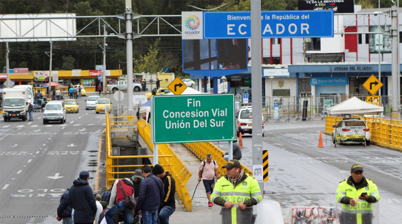 Ecuador y Colombia acodaron nuevo protocolo de control a transportistas internacionales de mercancía. Foto: Archivo / EL COMERCIO
