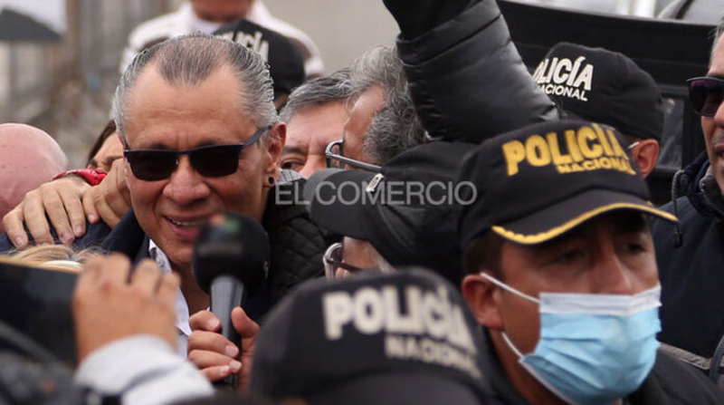 Se retrasa la apelación de habeas corpus de Jorge Glas. Foto: Diego Pallero / EL COMERCIO