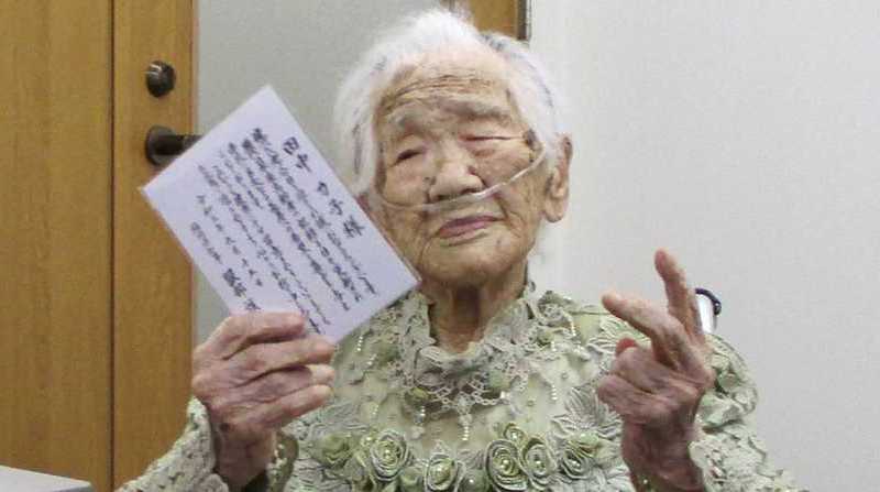Kane Tanaka nació el 2 de enero de 1903 en la región de Fukuoka, al suroeste de Japón. Foto: Redes Sociales