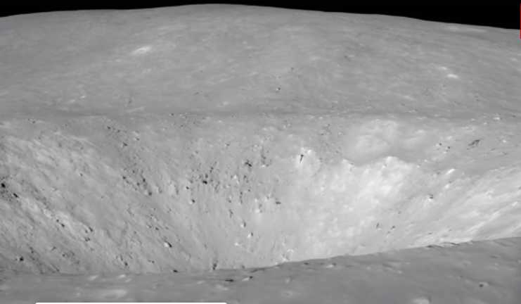 Cráter visitado por los astronautas del Apolo 16. Foto: Europa Press