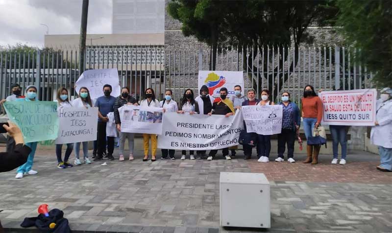 El Colectivo Reacción Ecuador ha realizado varias movilizaciones. Foto: cortesía