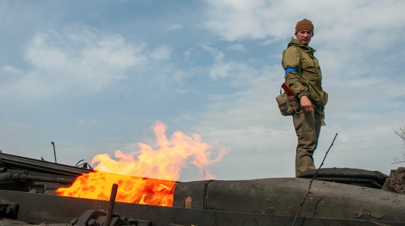 A Ucrania llega más ayuda militar de parte de Estados Unidos. Foto: EFE