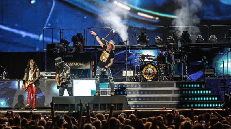 Guns N' Roses anuncia su segunda fecha en Colombia. Foto: Instagram @gunsnroses