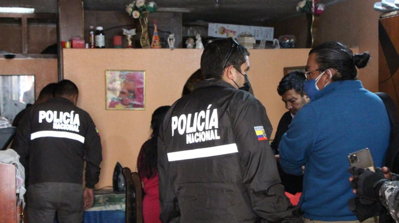 La Policía ejecutó allanamientos en Quito para detener a los sospechosos de la muerte de 'Don Naza'. Foto: Cortesía Fiscalía