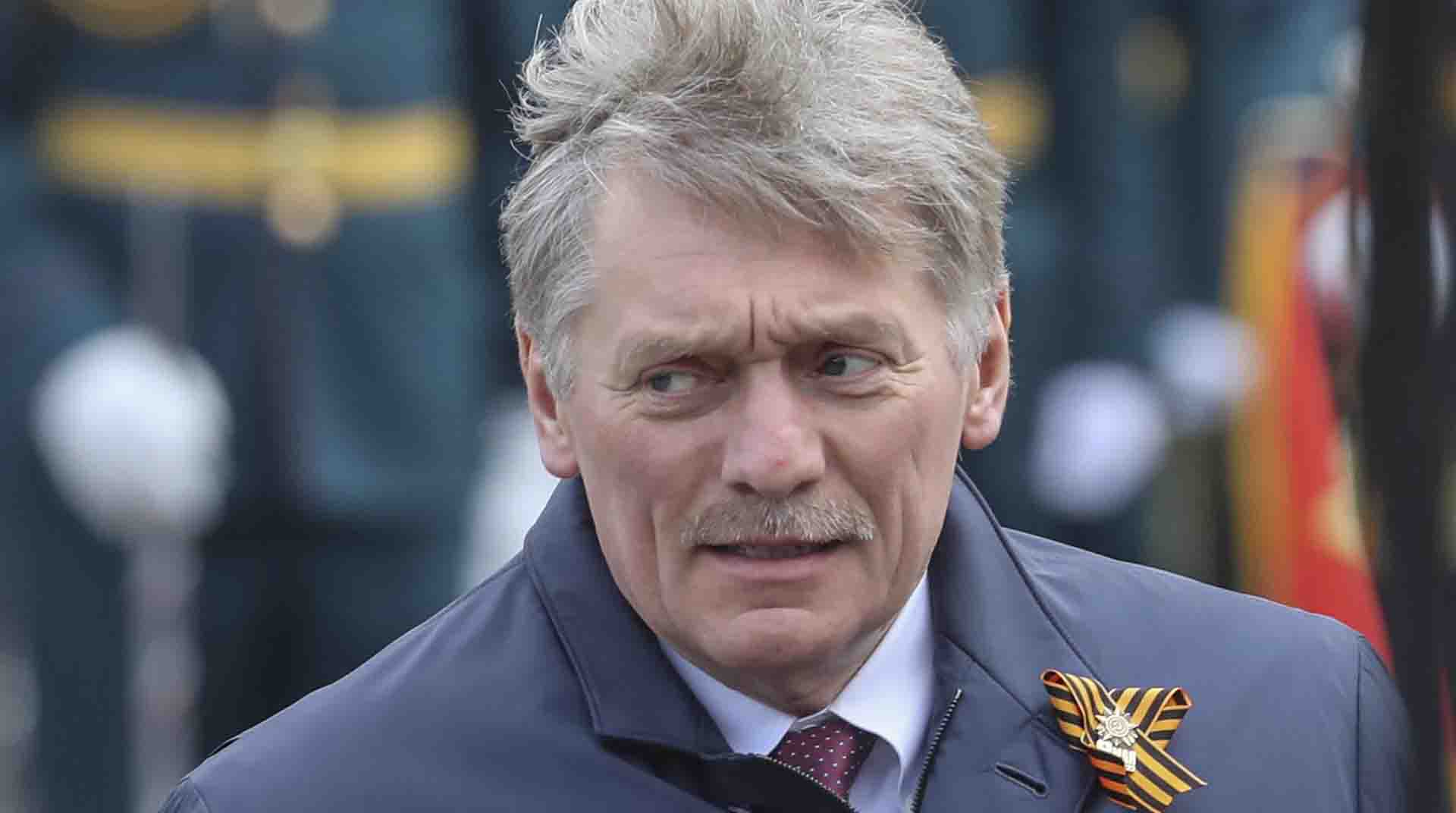 El portavoz del Kremlin, Dmitri Peskov, en una imagen de archivo. Foto: EFE