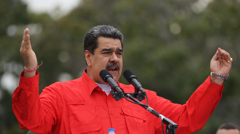 La reelección de Maduro fue cuestionada por parte de la comunidad internacional. Foto: EFE