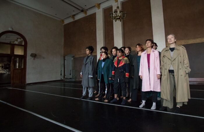 El elenco de danza está conformado por 18 bailarines. Se recuperan roles invisibilizados, en especial de mujeres. Foto: Carlos Noriega / EL COMERCIO