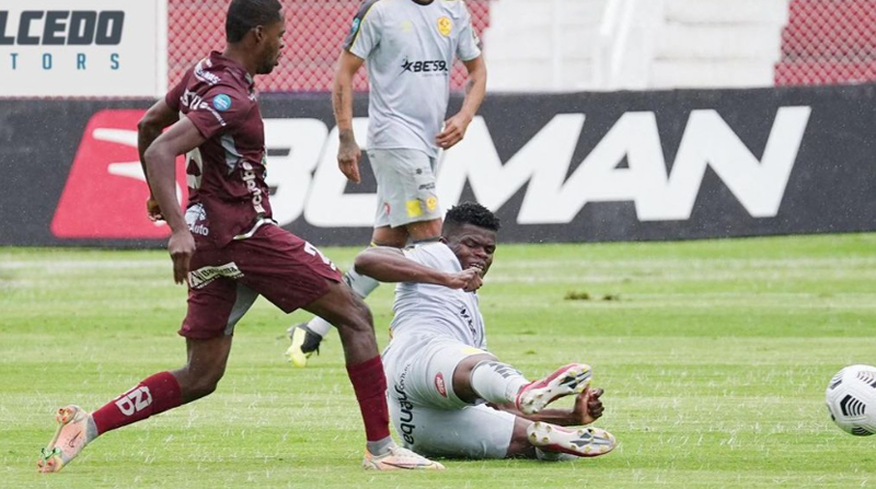 Mushuc Runa rescata el empate ante Aucas. Foto: Instagram @mushucrunasc_