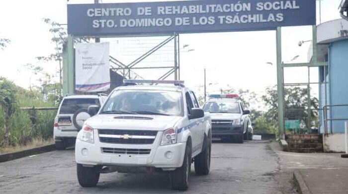 Comandante de la Policía afirma que 40 reos fueron recapturados tras intento de figa en Cárcel Regional de Santo Domingo, la situación aún no está controlada. Foto: Archico EL COMERCIO.