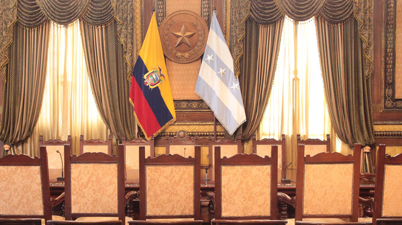 Las agrupaciones políticas definirán a sus candidatos para ocupar el sillón de Olmedo, en la Alcaldía de Guayaquil. Foto: Archivo/ EL COMERCIO