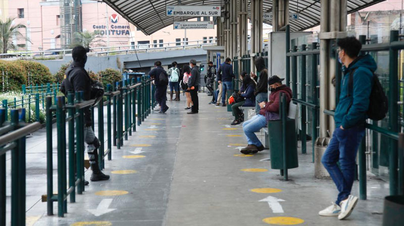Los usuarios de la estación que será cerrada por las obras podrán tomar el circuito para ir al Playón de La Marín. Foto: Patricio Terán/ EL COMERCIO