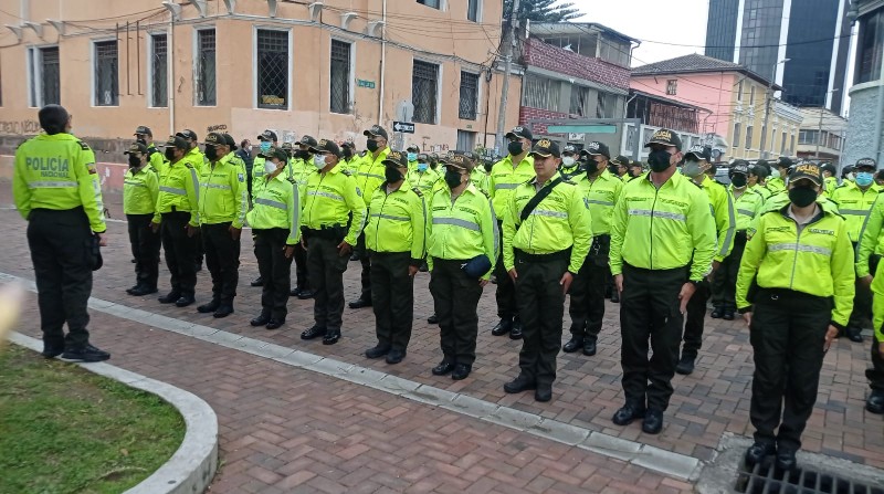 La Policía Nacional y las Fuerzas Armadas renovaron sus representantes a través de dos Decretos Ejecutivos emitidos por Guillermo Lasso este jueves 5 de mayo de 2022. Foto: Policía Ecuador