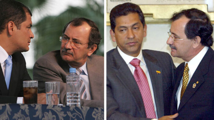 Carlos Pólit fue funcionario de los expresidentes Rafael Correa y Lucio Gutiérrez. Fotos: Archivo/ EL COMERCIO