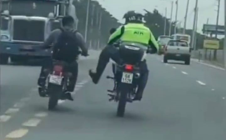 Persecución infructuosa entre agente de tránsito y presunto ladrón en Guayaquil