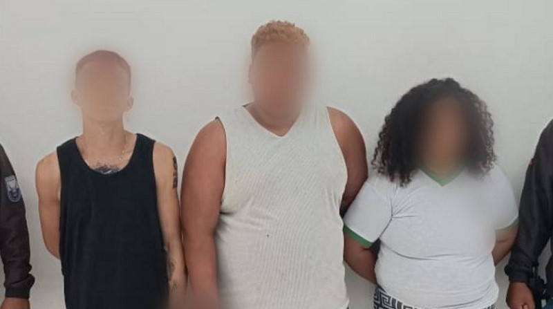 Tres capturados en allanamiento en Guayaquil
