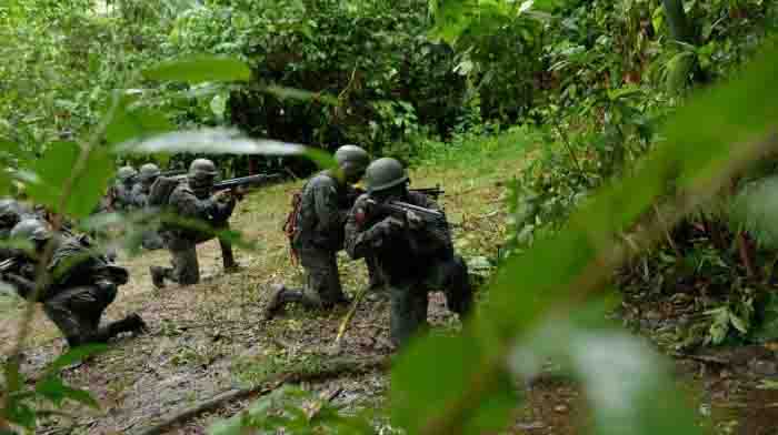 Imagen referencial. En el Batallón de Selva N.° 55, en Putumayo, se registró un enfrentamiento. Foto: Cortesía.