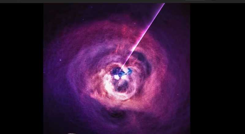 La NASA traduce il suono di un buco nero