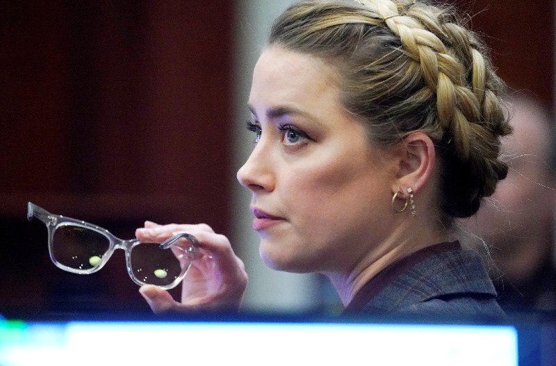 Amber Heard testificará contra Johnny Depp en la tercera semana del juicio mediático en el que se enfrentan. Foto: EFE
