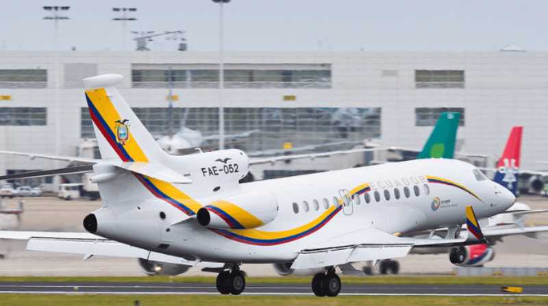 Avión presidencial de Ecuador, vendido a Colombia - El Comercio