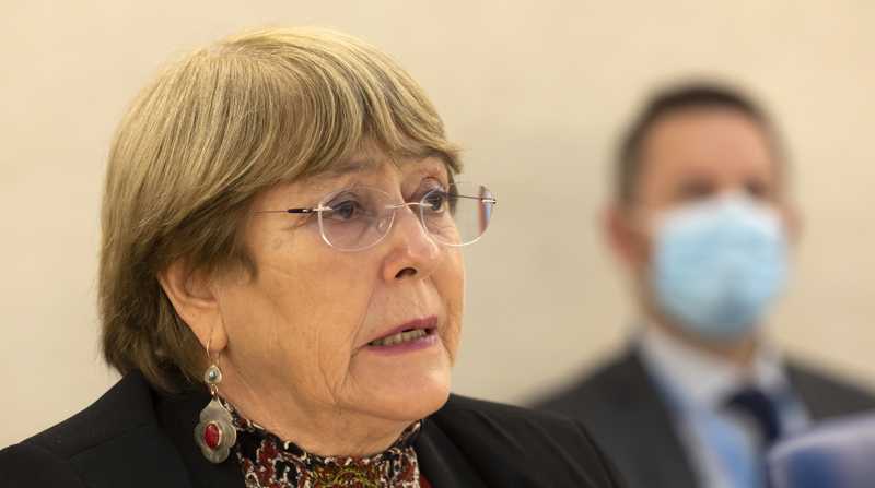 La alta comisionada de la ONU para los derechos humanos, Michelle Bachelet pide una reforma del sistema de justicia penal y del penitenciario de Ecuador. Foto: EFE/SALVATORE DI NOLFI