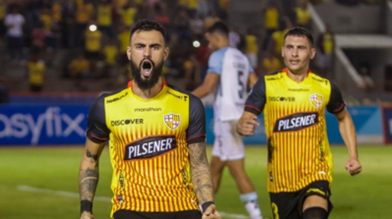 Barcelona venció en condición de visitante 1-4 a Guayaquil City, este domingo 8 de mayo de 2022. Foto: Twitter BarcelonaSC