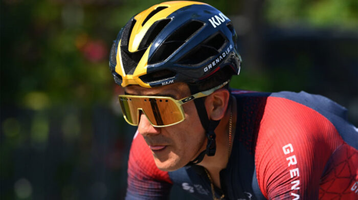 Tras la etapa 11 del Giro de Italia, Richard Carapaz subió al segundo lugar. Foto: Twitter @INEOSGrenadiers