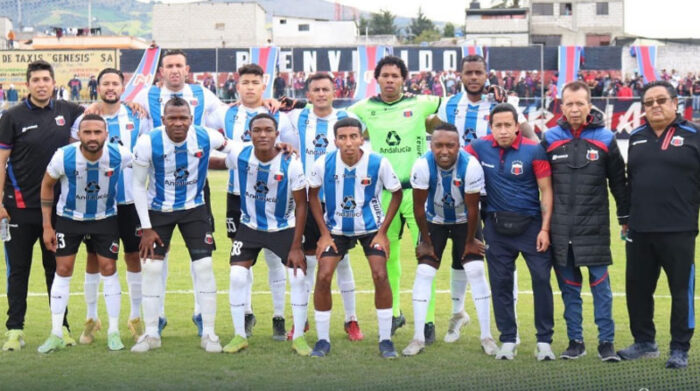 Deportivo Quito en Tabacundo el 15 de mayo del 2022. Foto: Twitter @SDQUITO