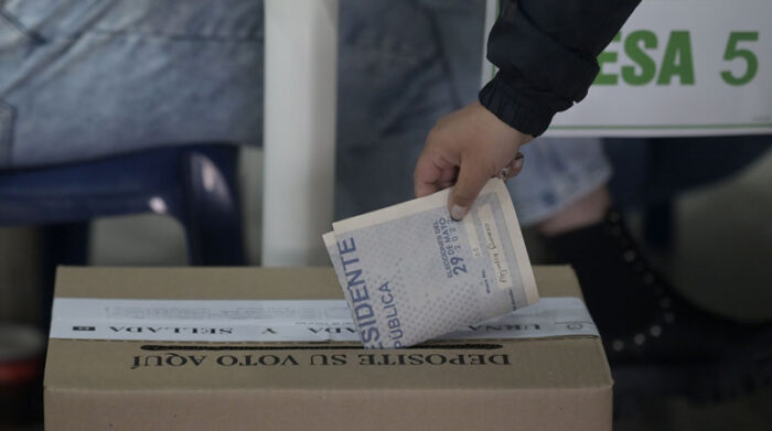 Los electores en Colombia eligen al siguiente Presidente de su país. Foto: EFE