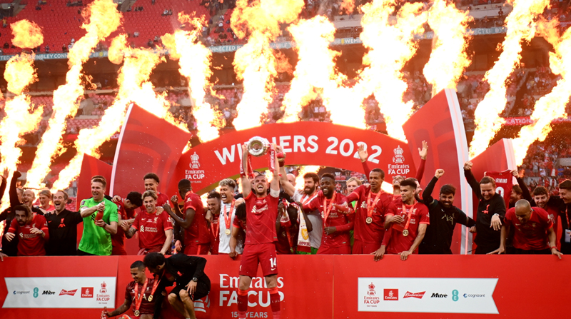 Liverpool gana la FA Cup por octava vez. Foto: EFE