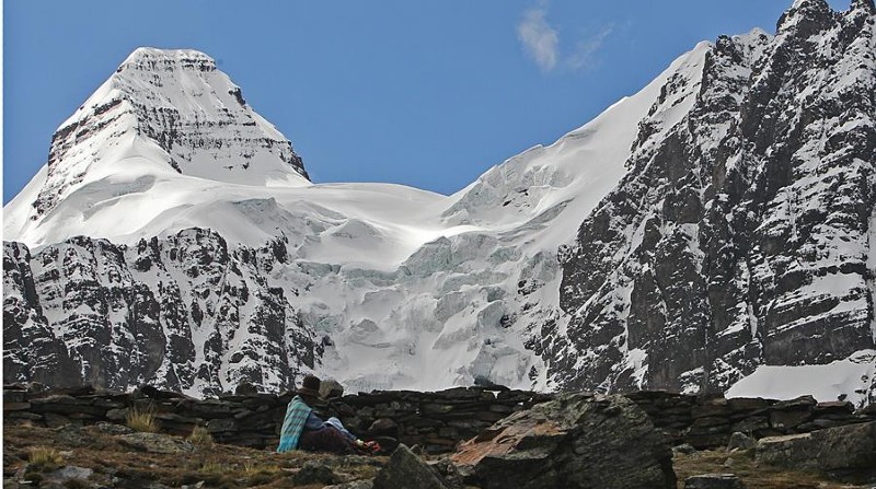 El glaciar boliviano del Tuni Condoriri. Foto: Archivo EFE / Martín Alipaz