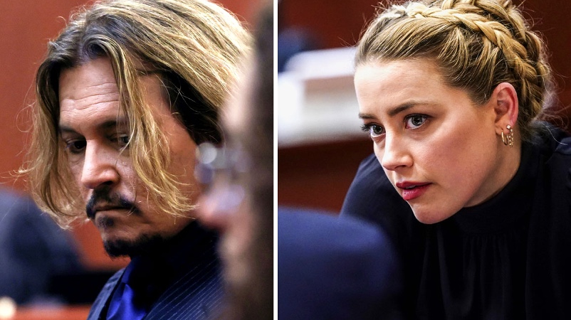 A la espera de la decisión del jurado sobre el enfrentamiento legal entre Johnny Depp y su ex-pareja Amber Heard. Foto: Internet