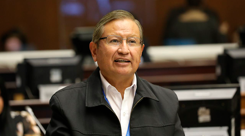 Mariano Curicama (BAN), presidente de la comisión de Soberanía Alimentaria. Foto: Asamblea