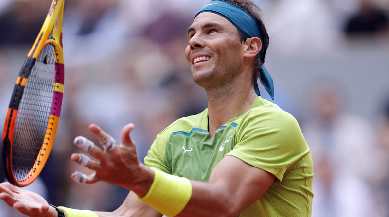 Rafael Nadal, tenista español que ganó en Roland Garros. Foto: EFE
