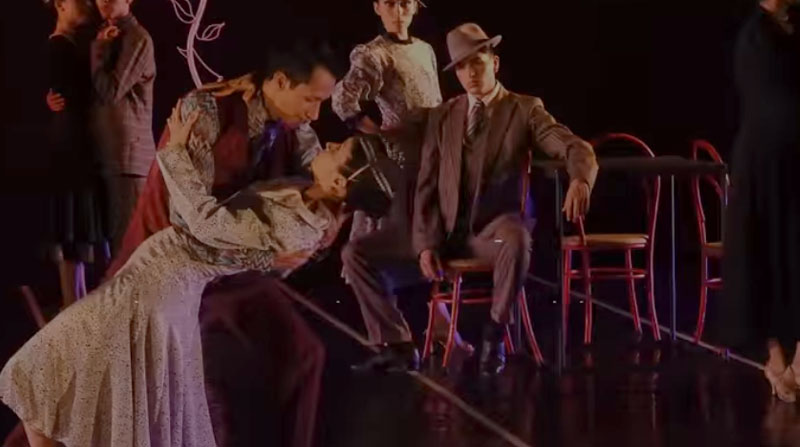 'Recordando el Olvido y Pasillando' es una obra que se ofrecerá en la Casa de la Música el sábado 7 de mayo de 2022. Foto: Facebook Ballet Nacional de Ecuador
