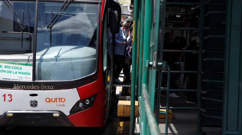 El servicio de transporte de Quito sigue con alteraciones debido a las movilizaciones. Foto: Archivo / EL COMERCIO