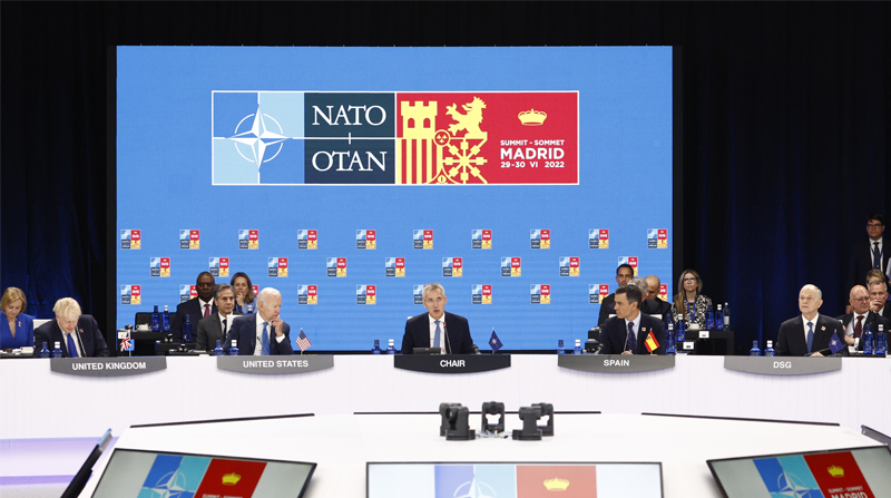 Los líderes de la OTAN consideraron a China por primera vez como un 'desafío'. Foto: EFE