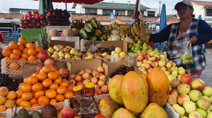 Los mercados disponen de alimentos que se producen en el cantón, pero han aumentado su costo. Foto: Lineida Castillo / EL COMERCIO