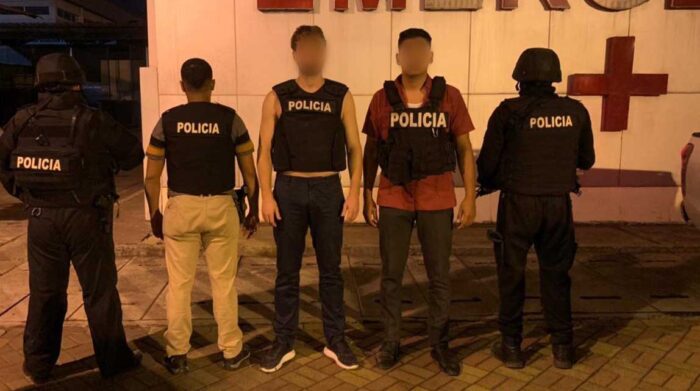 Los dos ciudadanos fueron secuestrados el jueves, 9 de junio de 2022, en Guayaquil. Foto: Policía Nacional.