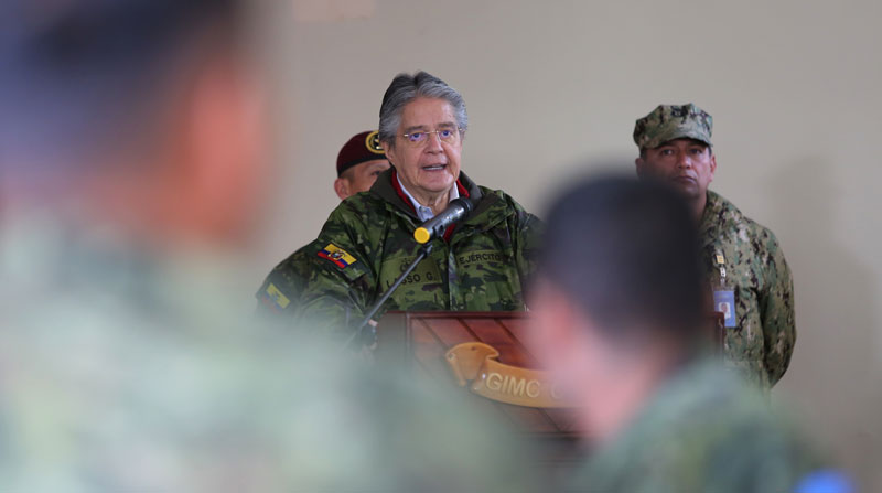 Guillermo Lasso expuso una carta en donde detalla las respuestas del Gobierno a los pedidos de la Conaie. Foto: Flickr Presidencia de Ecuador