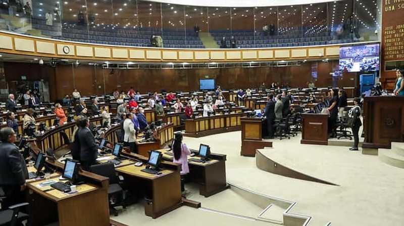 El pleno de la Asamblea Nacional en su jornada del jueves 23 de junio de 2022. Foto: Facebook Asamblea