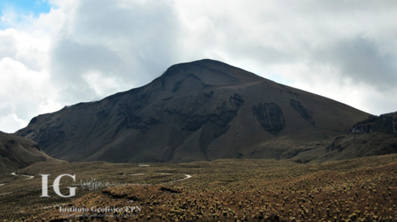 Vista sur-oriental del volcán Cerro Negro en 2014. Foto: Geofísico