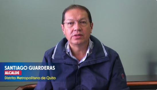 Guarderas reiteró su pedido de paz y diálogo. Foto: Captura