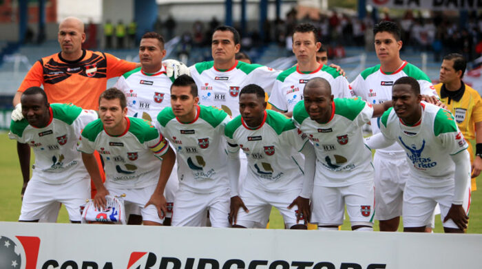Liga de Loja en la Copa Sudamericana del 2012. Foto: Archivo / EL COMERCIO