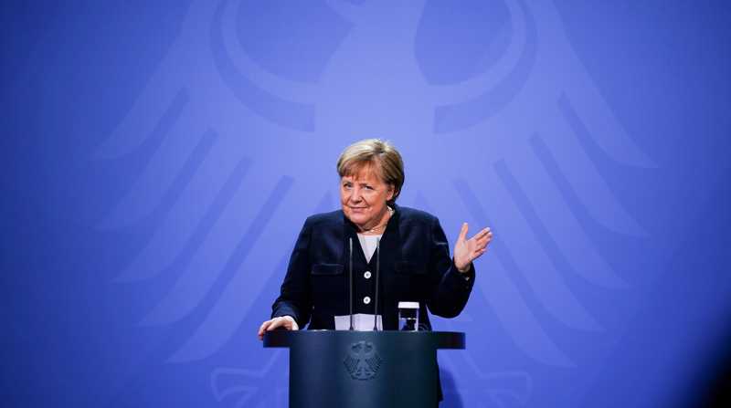 Excanciller alemana Angela Merkel condenó la invasión rusa a Ucrania y apoya esfuerzos por frenar al presidente ruso. Foto: EFE