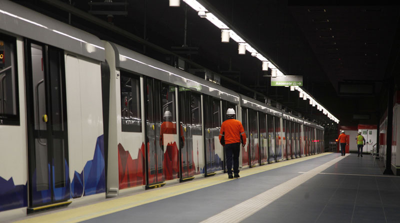 Los trabajadores que buscará el nuevo operador del Metro de Quito laborarán a nivel técnico y de servicios. Foto: Archivo/ EL COMERCIO