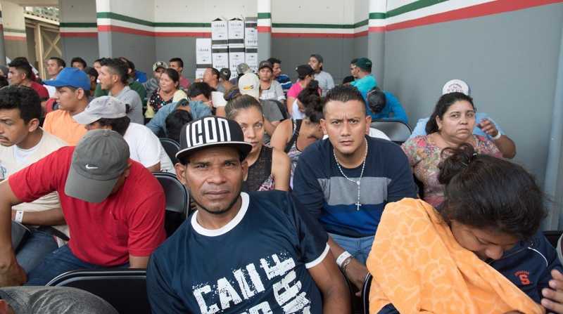 México ha recibido más de 40 000 solicitudes de asilo solo en los cuatro primeros meses de 2022. Foto: EFE